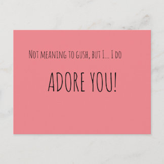 Niet bedoeld om te duwen briefkaart