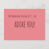 Niet bedoeld om te duwen briefkaart (Voorkant)