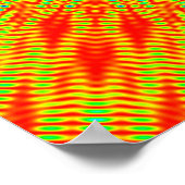 Niet-begrensde symmetrie van glorie ongevouwen poster (Hoek)