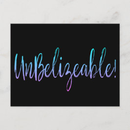 Niet Belizeable! briefkaart