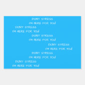 NIET BENADRUKKEN DAT IK HIER VOOR JE BEN! INPAKPAPIER VEL (Voorkant 3)