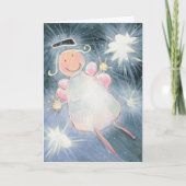 "Niet bent u een Engel" dankt u kaardt Bedankkaart (Voorkant)