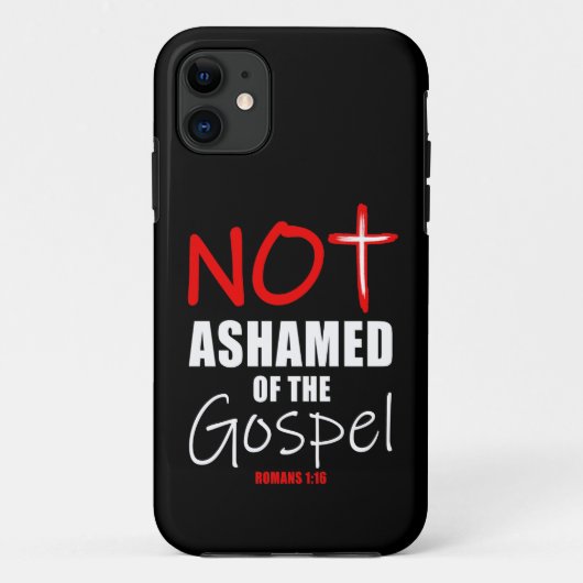 Niet beschaamd Evangelie Jezus Christus Romeinen 1 Case-Mate iPhone Case (Achterkant)