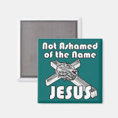 Niet beschaamd over de naam Jezus Magneet (Voorkant / Achterkant)