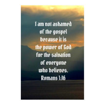 Niet beschaamd over het evangelie Romeinen 1:16 Bi