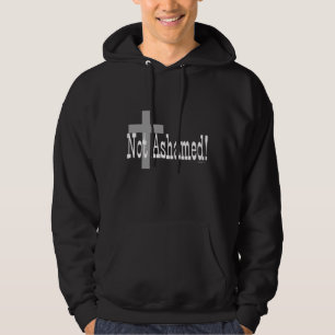 Niet beschaamd! Romeinen 1:16 (met kruis) Hoodie