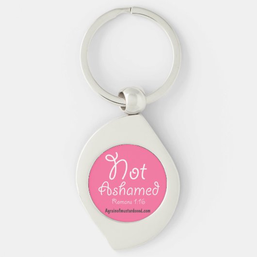 Niet Beschaamd! Sleutelhanger (Voorkant)