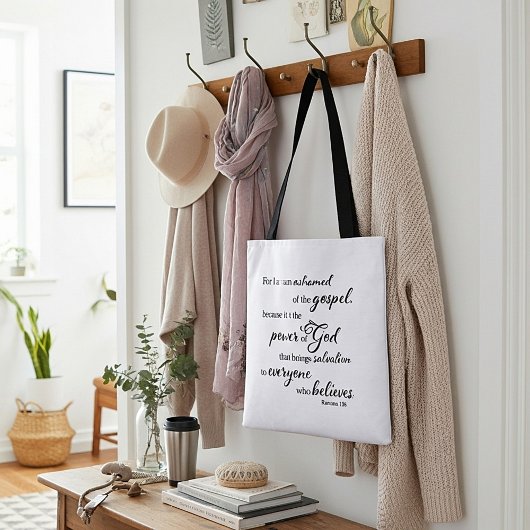 Niet beschaamd tote bag