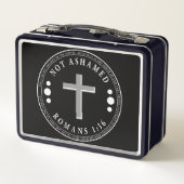 Niet beschaamd voor de Christelijke Bijbelse Verse (Achterkant)