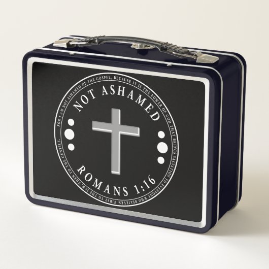 Niet beschaamd voor de Christelijke Bijbelse Verse (Achterkant)