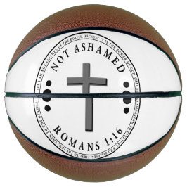 Niet beschaamd voor de Christelijke Bijbelse Verse Basketbal