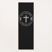 Niet beschaamd voor de Christelijke Bijbelse Verse Yogamat (Voorkant)