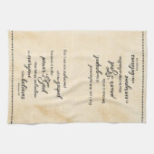 Niet-beschaamde zakdoek theedoek (Horizontaal)