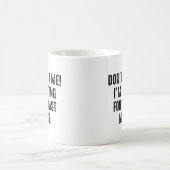 Niet beschieten. koffiemok (Center)