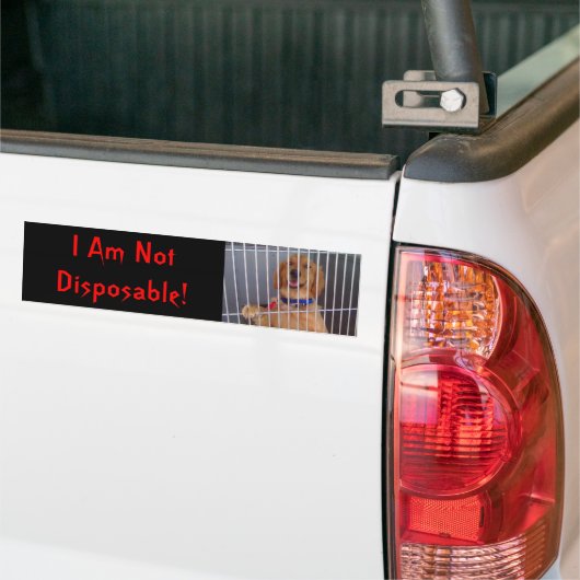 Niet beschikbaar bumpersticker (Op Truck)