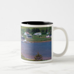 Niet beschikbaar Canada, Prince Edward Island. Bot Tweekleurige Koffiemok