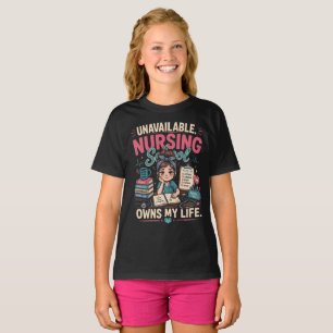 Niet beschikbaar. Verpleegkundige School Bezit Mij T-shirt