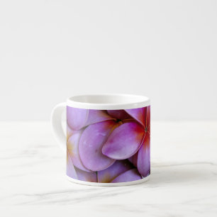 Niet beschikbaar, VS, Maui, Hawaï. Roze Plumeria b Espresso Kop