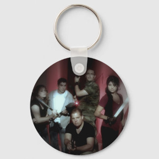 Niet-besmette gegoten Sleutelhanger