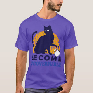 Niet-bestuurbare kat-Drink worden T-shirt
