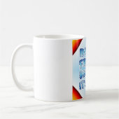 Niet bevriezen omdat het voorbij is koffiemok (Links)