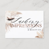 Niet bewerkbaar Visitekaartje voor het verschuiven (Voorkant)