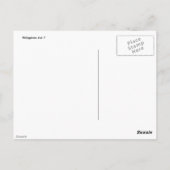 Niet Bezorgd ben (dansende vlammen) - Briefkaart (Achterkant)