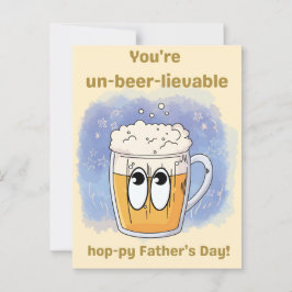 niet-bier-leefbaar - Limited Vaderdag Edition Briefkaart