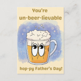 niet-bier-leefbaar - Limited Vaderdag Edition Informatiekaartje