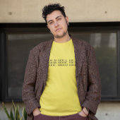 Niet Binair in Binary Code T-shirt