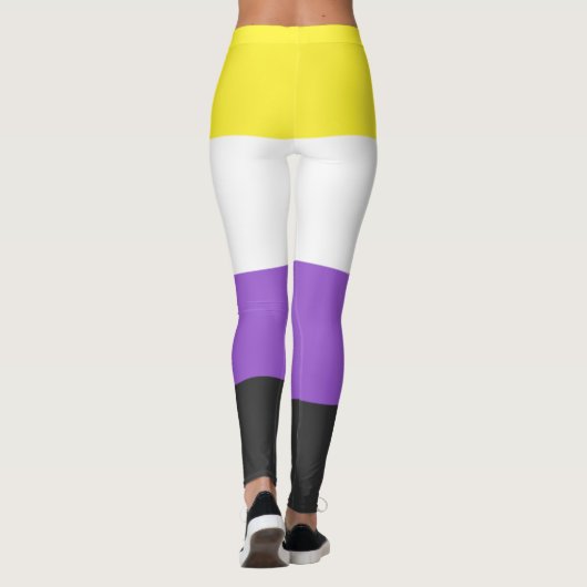 niet binair leggings (Achterkant)