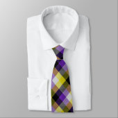 Niet-Binair Tartan Stropdas (Gebonden)