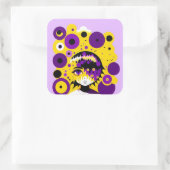 Niet-binaire cirkel stickers (Tas)