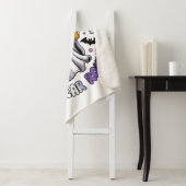 Niet-binaire grappige Halloween - Ik spook mensen Sherpa Deken (In situ)