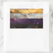 Niet-binaire nevelvlag stickers (Tas)