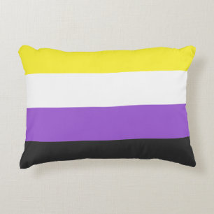 Niet-binaire Pride Accent Kussen