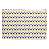 Niet-binaire Pride Flag Kleuren Polkadots Kussensloop (Achterkant)