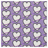 Niet-Binaire Pride Heart Stof (Swatch)