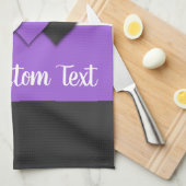 Niet-binaire pride vlag met harten theedoek (Quarter Fold)