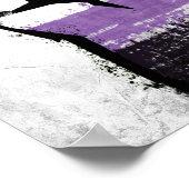 Niet-binaire Pride Vuist Poster (Hoek)