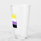 Niet-binaire pridevlag glas (Links)