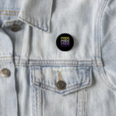Niet-binaire Retro Pride Ronde Button 3,2 Cm (In situ)