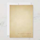 Niet-Binaire Shower voor Sepia Plain-tekst Kaart (Achterkant)