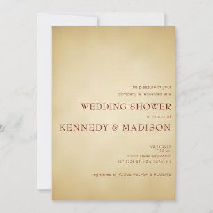 Niet-Binaire Shower voor  Sepia Plain-tekst Kaart