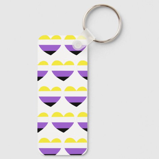 Niet-binaire Sleutelhanger Gift (Achterkant)