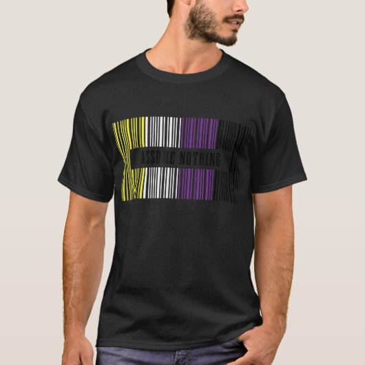 Niet-bindende code van de Vlag van de Bar veronder T-shirt (Voorkant)