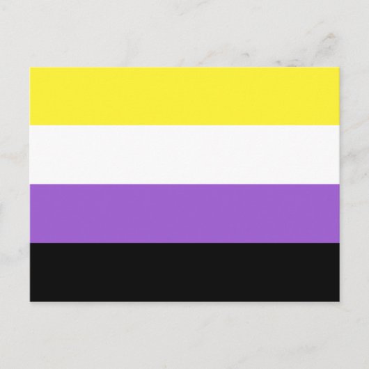 Niet-bindende geprikte vlag briefkaart (Voorkant)