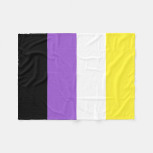 Niet-bindende geprikte vlag fleece deken (Voorkant (Horizontaal))