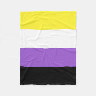 Niet-bindende geprikte vlag fleece deken