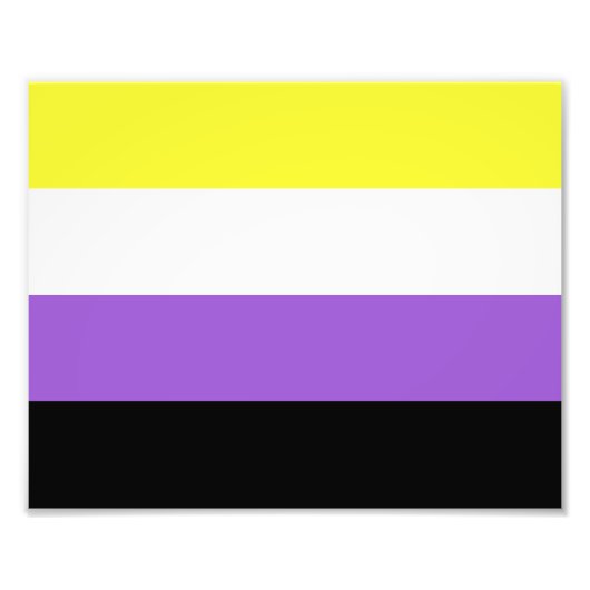 Niet-bindende geprikte vlag foto afdruk (Voorkant)